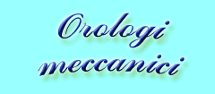 orologi meccanici